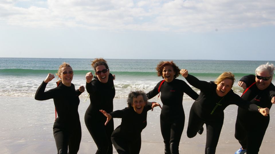 Photo de groupe des membres de Femme Equilibrée pendant un séjour bien-être