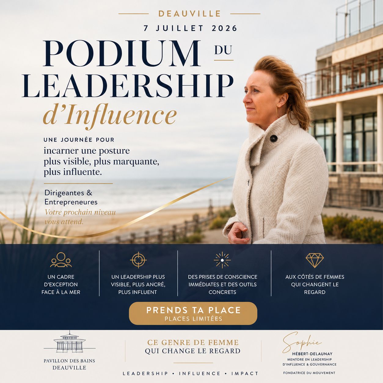 Podium Deauville — Être Femme d’Influence